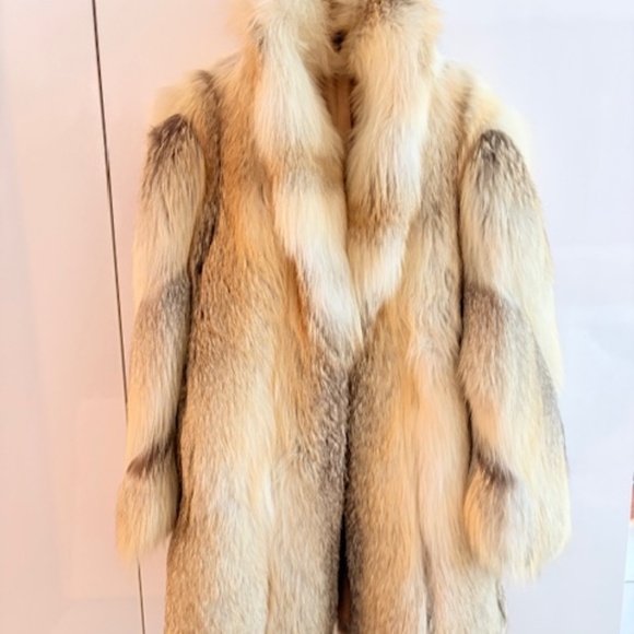 Redfox 1/2 length vintage fur-coat - Picture 1 of 12